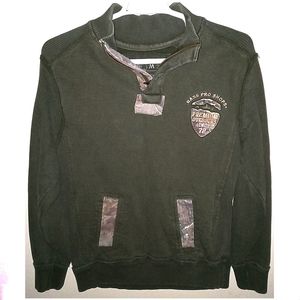 BASS PRO SHOPS MEN'S MEDIUM 1/4 ZIP SWEATER